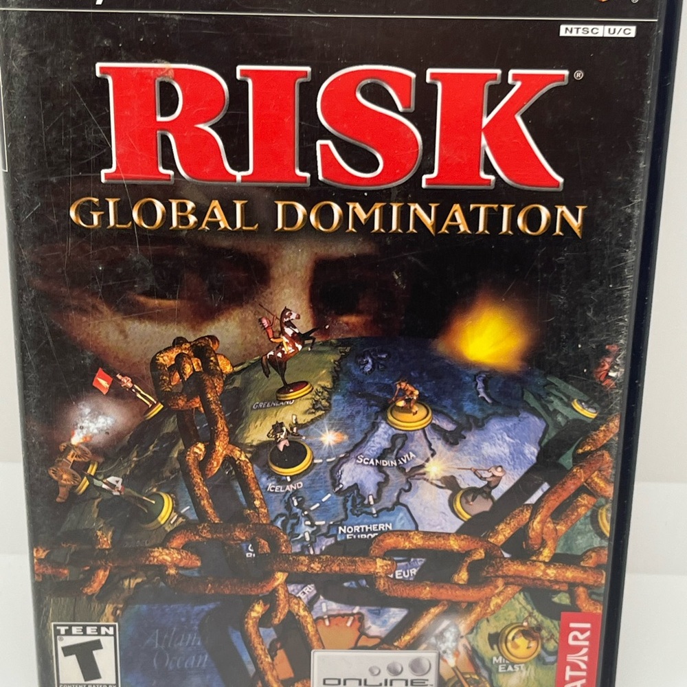 PlayStation 2 Risk: Global Domination Video Game - Black
